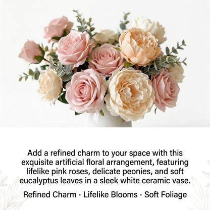 Gift-Ready | Sophisticated Floral Design | Realistic Bouquet