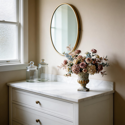 Gift-Worthy | French Vintage Floral Elegance | Timeless Artificial Arrangement