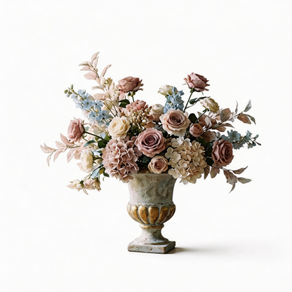 Gift-Worthy | French Vintage Floral Elegance | Timeless Artificial Arrangement