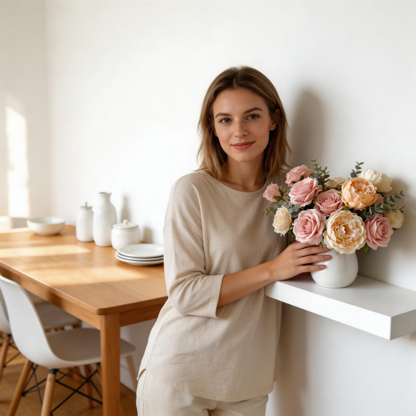 Gift-Ready | Sophisticated Floral Design | Realistic Bouquet