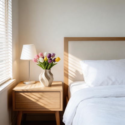 Gift-Ready | Modern Tulip Floral Charm | Timeless Artificial Arrangement