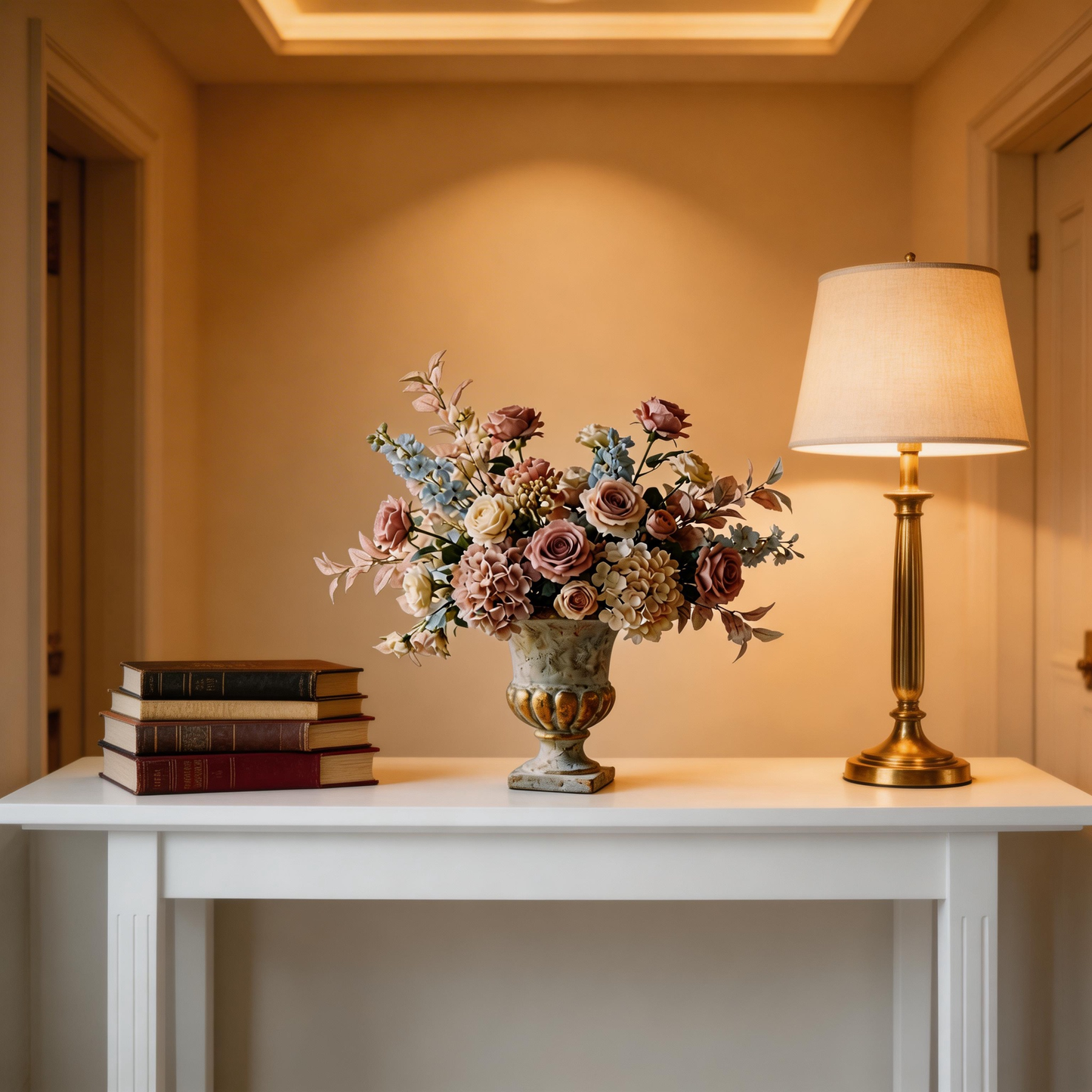 Gift-Worthy | French Vintage Floral Elegance | Timeless Artificial Arrangement