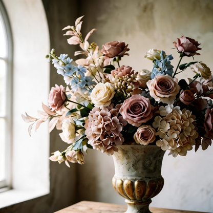 Gift-Worthy | French Vintage Floral Elegance | Timeless Artificial Arrangement